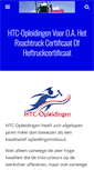 Mobile Screenshot of htc-opleidingen.nl
